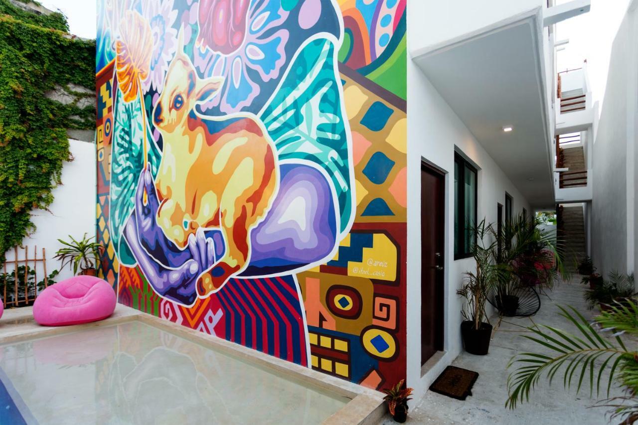 Dewl Estudios & Residences : The Kahlo Playa del Carmen Exteriör bild